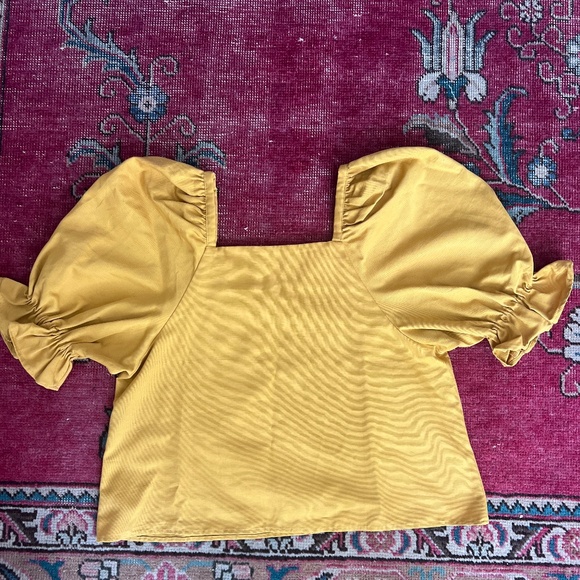 Nikki Chasin Yellow Blouse - Picture 3 of 8